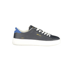 Gasblauwe polyurethaan herensneaker