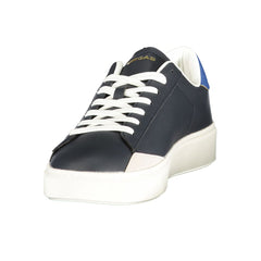 Gasblauwe polyurethaan herensneaker