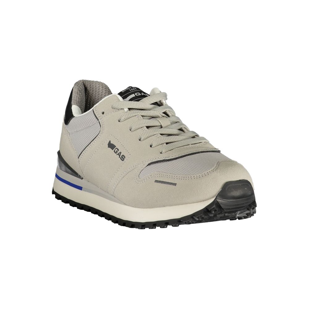 Gas Grigio Herren-Sneaker aus Polyurethan