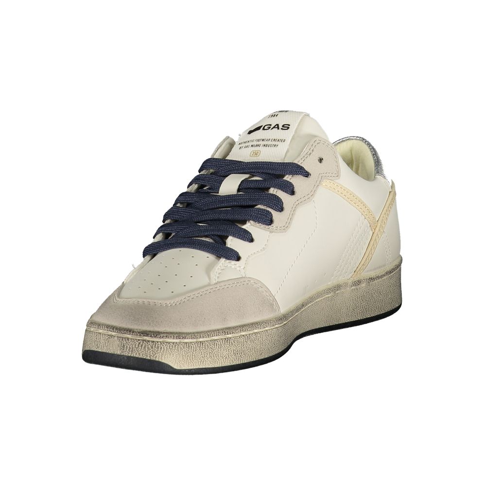 Gas Bianco Polyurethan Damen-Sneaker