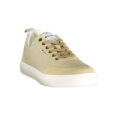 Gas Beige Polyurethaan Heren Sneaker