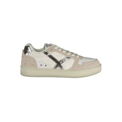Gas Witte Polyurethaan Dames Sneaker