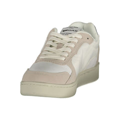 Gas Witte Polyurethaan Dames Sneaker