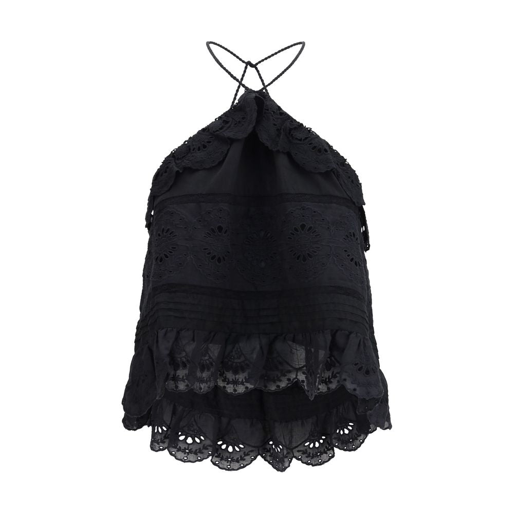 Marant Etoile Zwarte Polyester Blouse