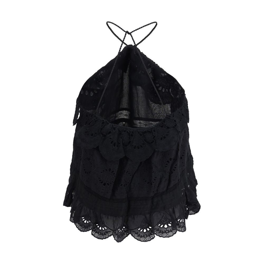 Marant Etoile Zwarte Polyester Blouse