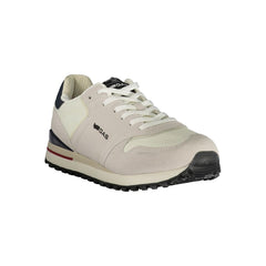 Gas Bianco Polyurethaan Heren Sneaker