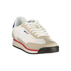 Gas Witte Polyurethaan Heren Sneaker