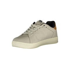 Gas Grigio Polyurethaan Heren Sneaker