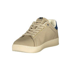 Gas Beige Polyester Herren Sneaker
