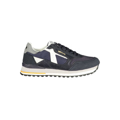 Gas Blau Polyurethan Herren Sneaker