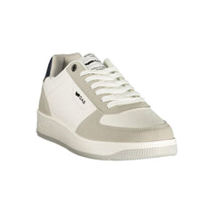 Gas Bianco Polyurethaan Heren Sneaker
