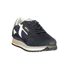 Gas Blau Polyurethan Herren Sneaker