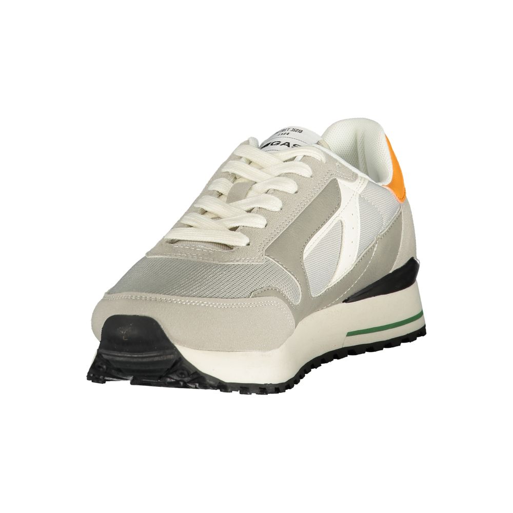 Gas Grigio Herren-Sneaker aus Polyurethan