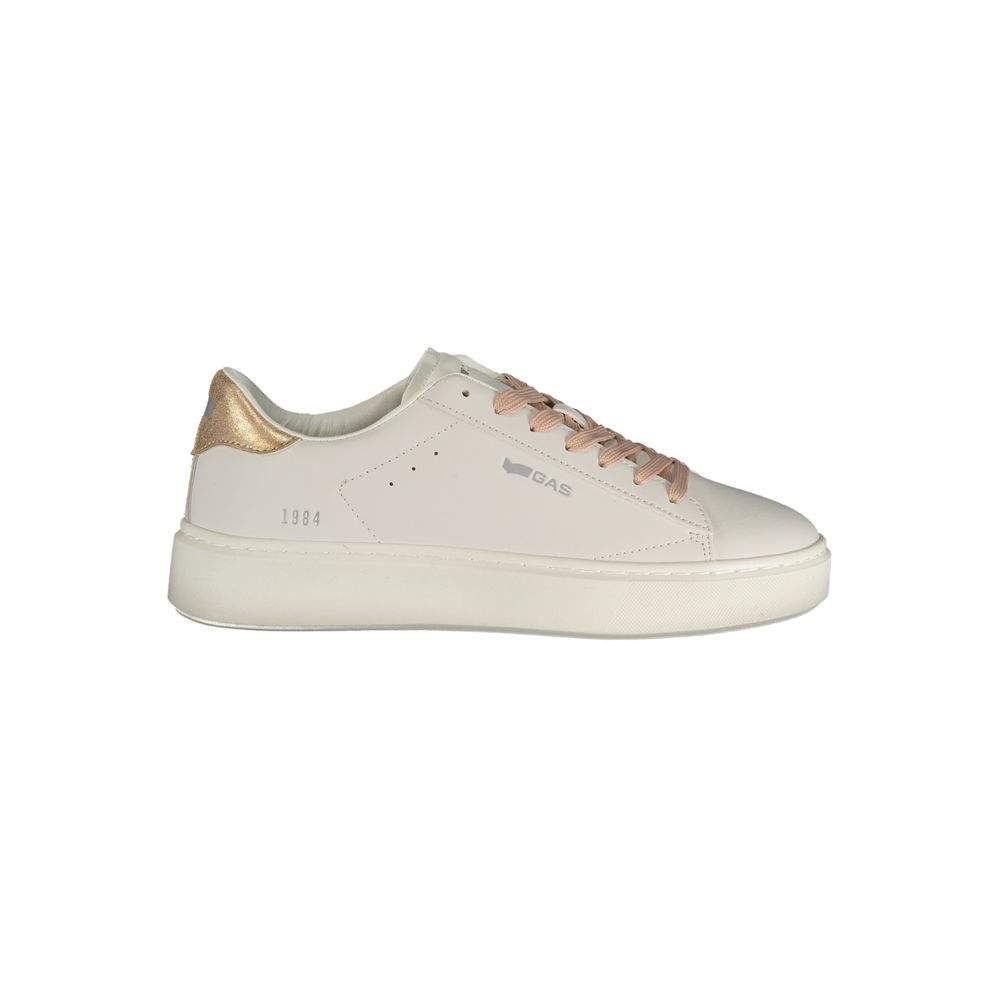 Gas Bianco Polyurethan Damen-Sneaker
