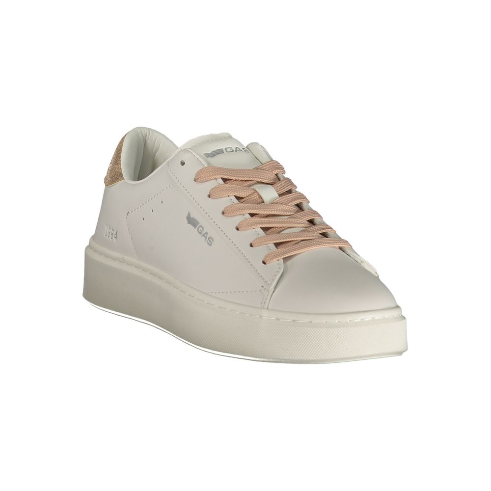 Gas Bianco Polyurethan Damen-Sneaker