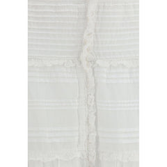 Isabel Marant Étoile White Viscose Long Skirt