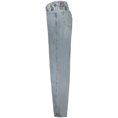 Desigual Azzurro Katoenen Damesjeans