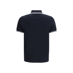 Fred Perry blauw katoenen poloshirt