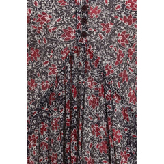 Marant Etoile Lässiges Baumwollkleid in Lila