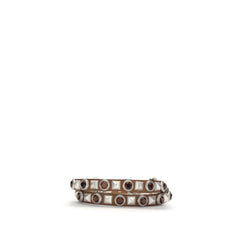 Etro Brown Calf Leather Bos Taurus Regular Belt