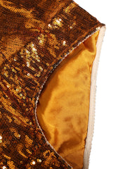 Dolce & Gabbana Oranges Pailletten-Nylon-Taillengürtel-Unterwäsche