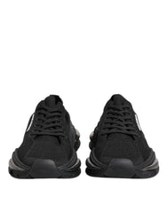 Dolce & Gabbana Schwarze Airmaster Low Top Herren Sneaker Schuhe