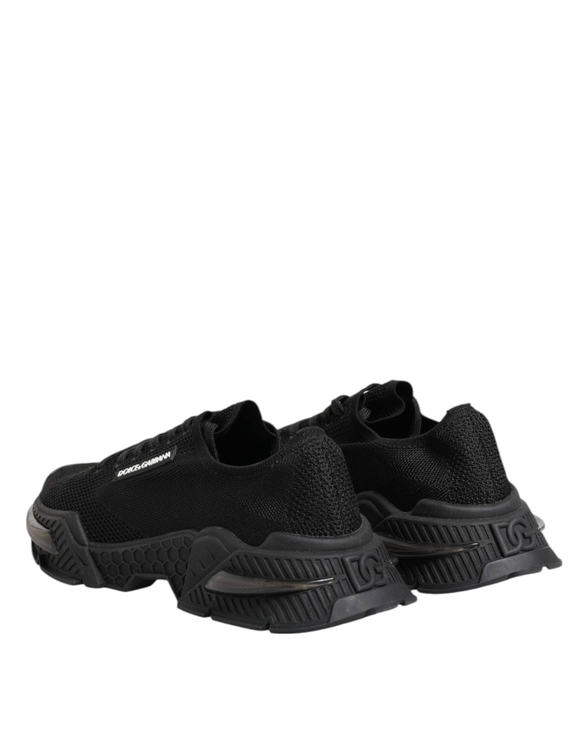 Dolce & Gabbana Schwarze Airmaster Low Top Herren Sneaker Schuhe