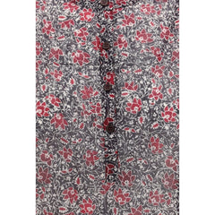 Marant Etoile Lila Baumwollhemd mit Muster