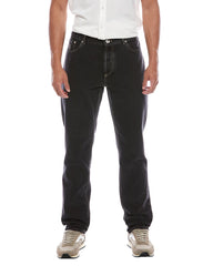 Brunello Cucinelli Blue Cotton Straight-Leg Jeans