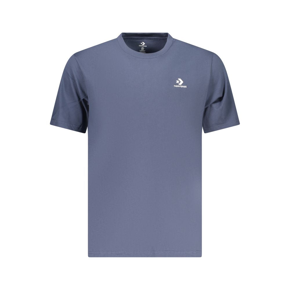 Converse Herren T-Shirt aus blauer Baumwolle