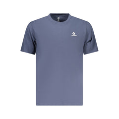 Converse Herren T-Shirt aus blauer Baumwolle