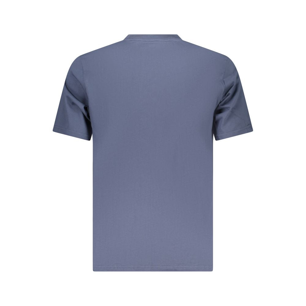 Converse Herren T-Shirt aus blauer Baumwolle