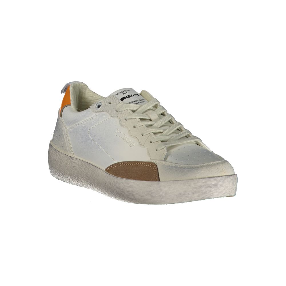 Gas witte polyurethaan heren sneaker