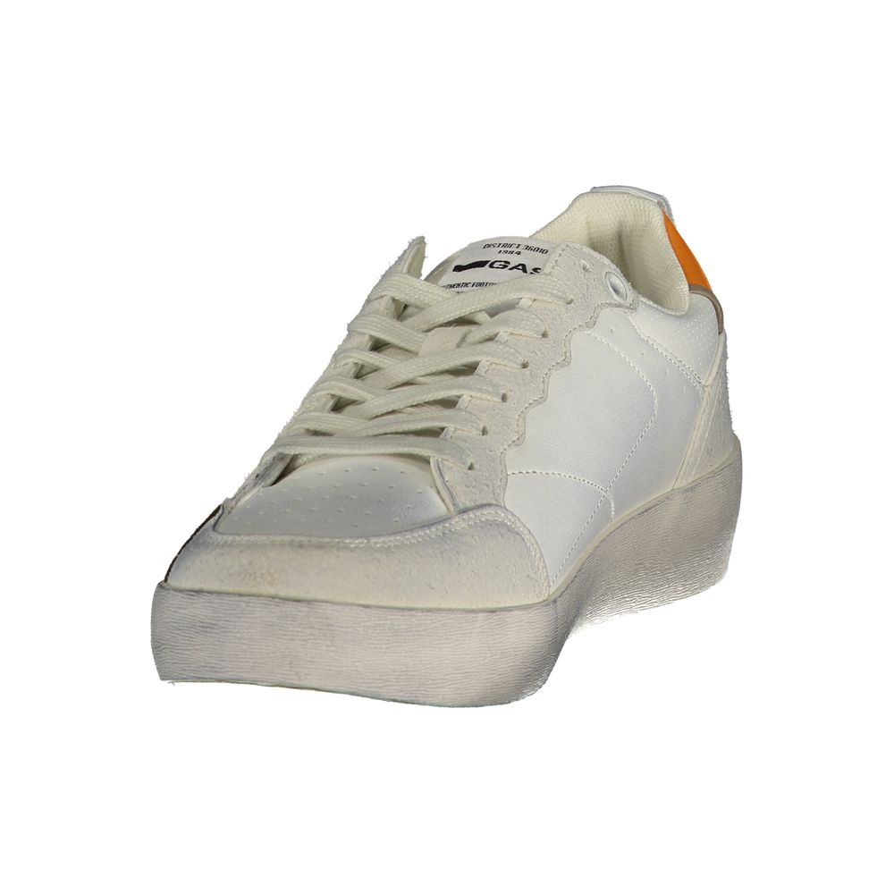 Gas witte polyurethaan heren sneaker