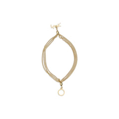 Saint Laurent Gold Brass Bracelet