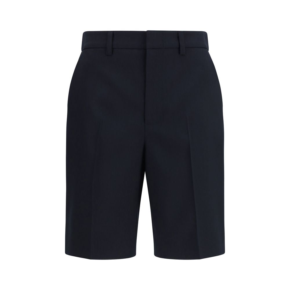 Gucci Zwarte Katoenen Bermudashort