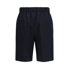 Gucci Zwarte Katoenen Bermudashort