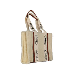 Chloé Beige Lamsbont Tas