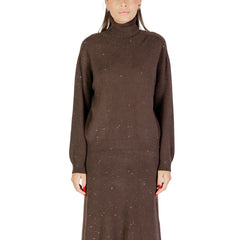 Liu Jo Brown Viscose Sweatshirt