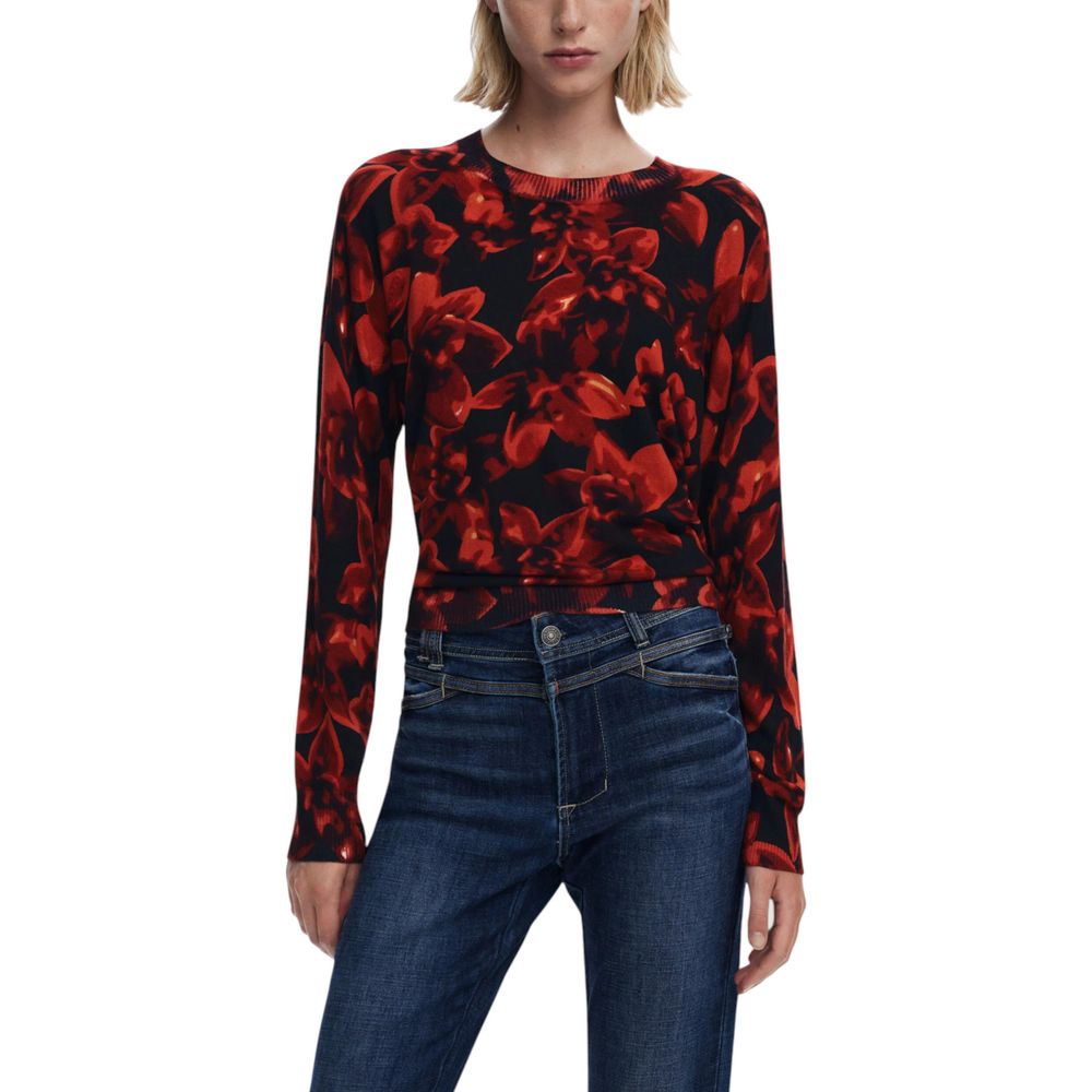 Desigual Schwarzes Viskose-Sweatshirt