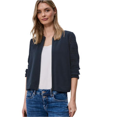 Street One Blauw Modal Sweatshirt