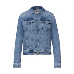 Street One Blaue Jeansjacke aus Baumwolle