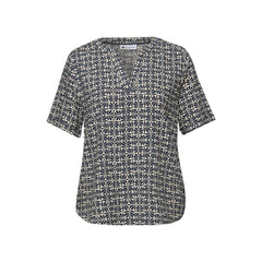 Street One Blue Viscose Blouse