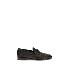 Ferragamo Braune Kalbsleder-Slipper (Bos Taurus)