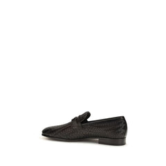 Ferragamo Braune Kalbsleder-Slipper (Bos Taurus)