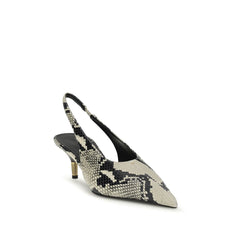 Khaite Multicolor Calf Leather Bos Taurus High Heel Pumps