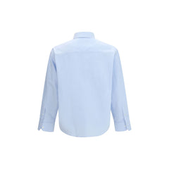 Ami Paris Blue Cotton Dress Shirt