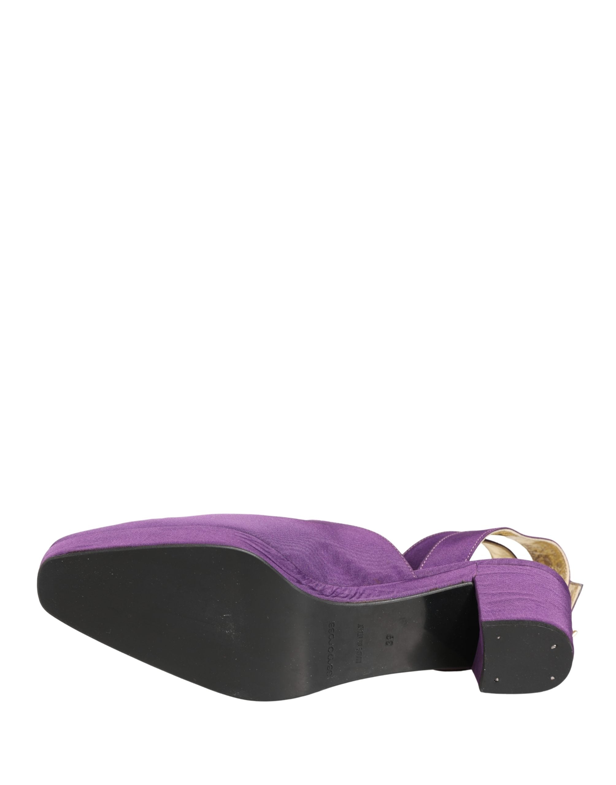 Dolce & Gabbana Violette Wildledersandalen