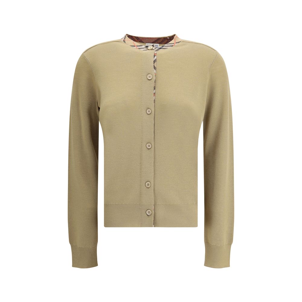 Burberry Bruin Wollen Oves Aries Vest
