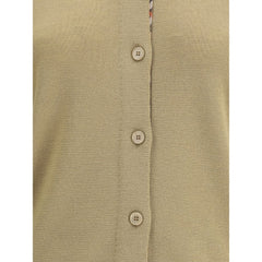 Burberry Bruin Wollen Oves Aries Vest